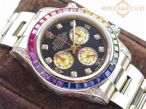 rolex diamond watch fake|rolex daytona knockoff.